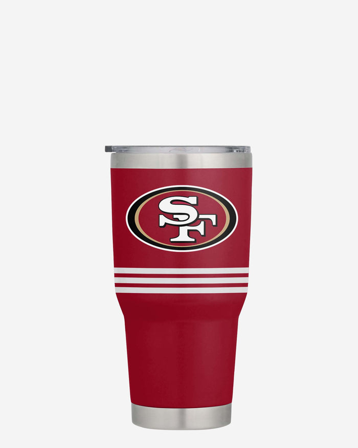 Christian McCaffrey San Francisco 49ers Team Logo 30 oz Player Tumbler FOCO - FOCO.com