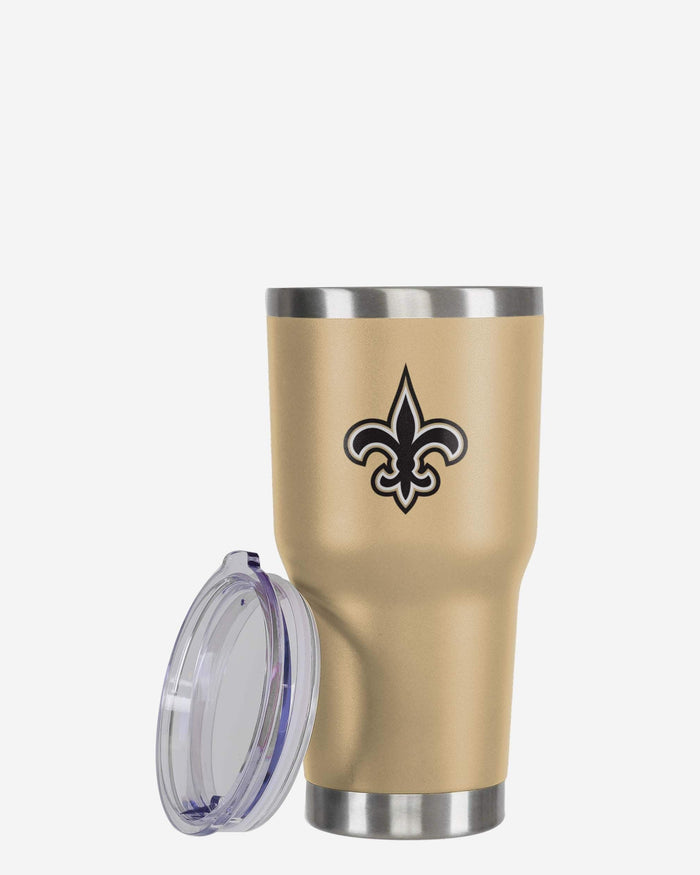 New Orleans Saints Gold Team Logo 30 oz Tumbler FOCO - FOCO.com