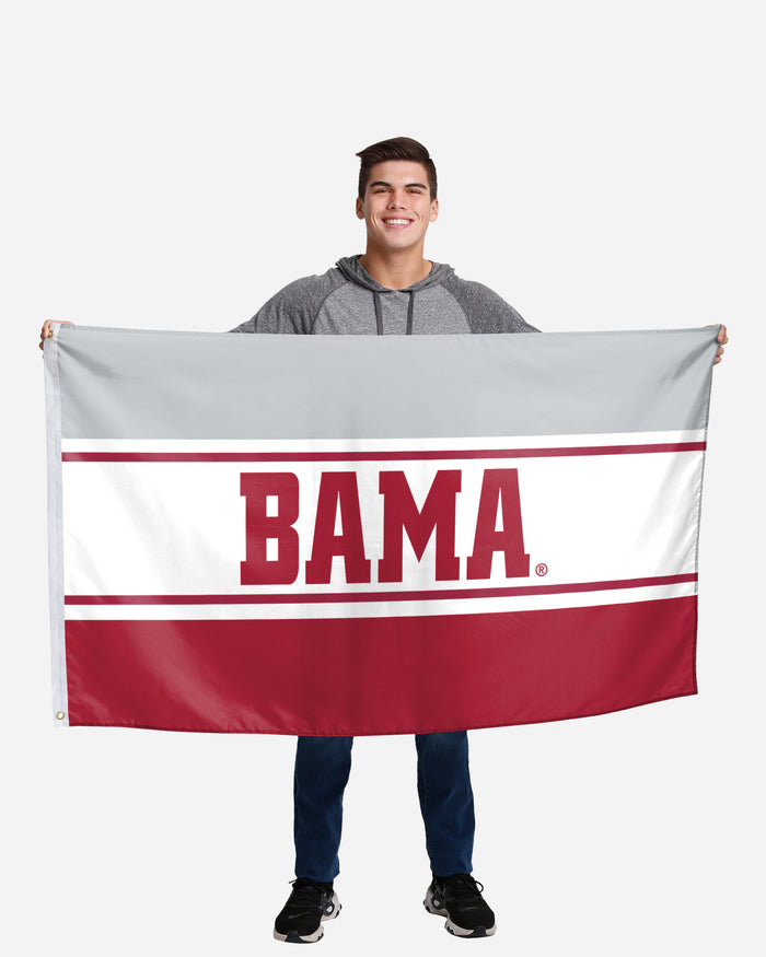 Alabama Crimson Tide Horizontal Flag FOCO - FOCO.com