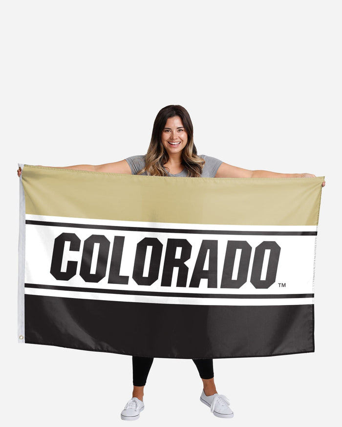 Colorado Buffaloes Horizontal Flag FOCO - FOCO.com