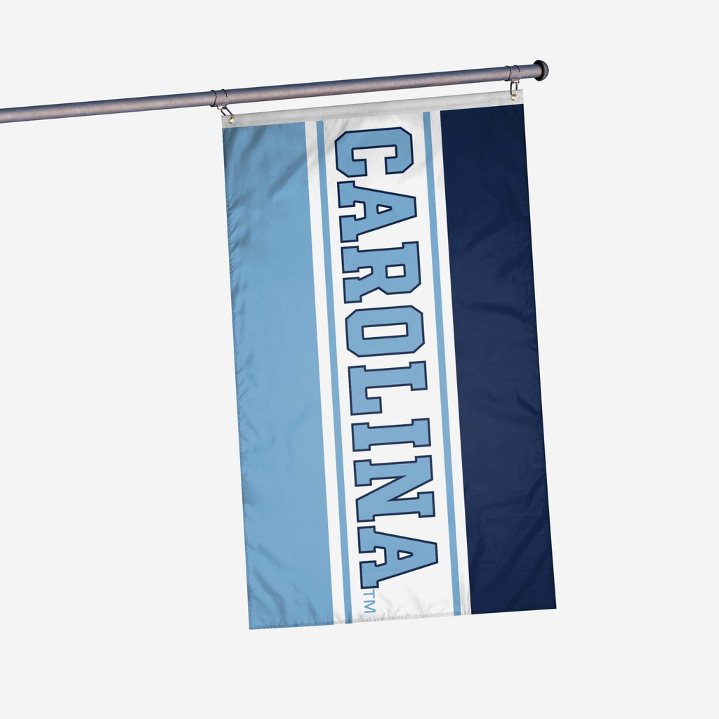 North Carolina Tar Heels Horizontal Flag FOCO - FOCO.com