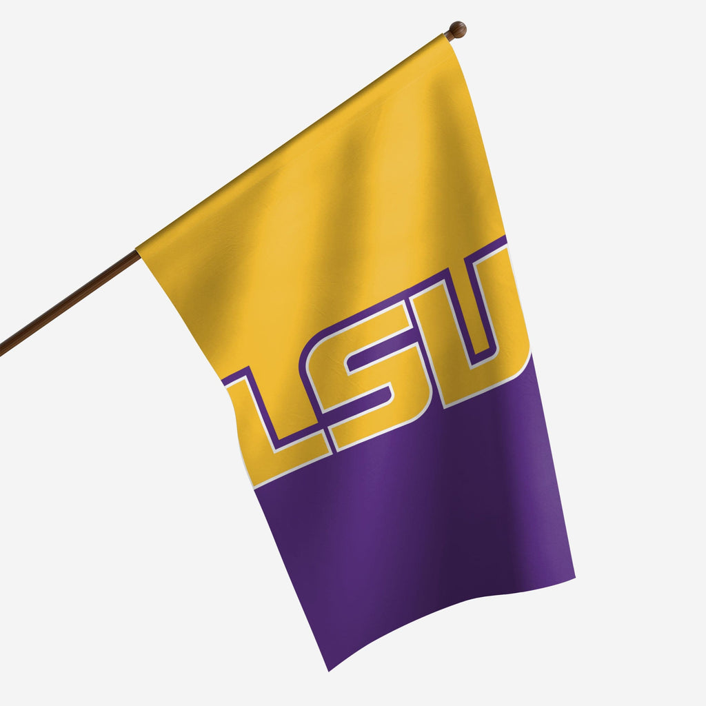 LSU Tigers Vertical Flag FOCO - FOCO.com