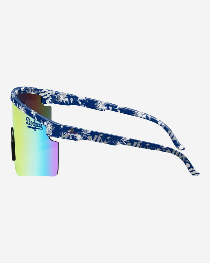 Los Angeles Dodgers 2024 World Series Champions Floral Large Frame Sunglasses FOCO - FOCO.com