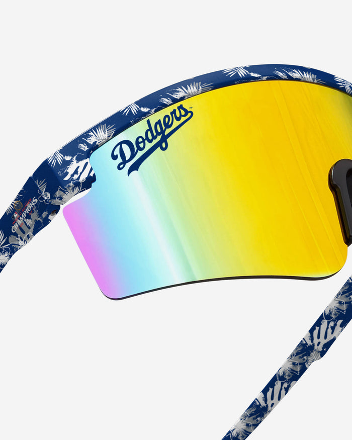 Los Angeles Dodgers 2024 World Series Champions Floral Large Frame Sunglasses FOCO - FOCO.com