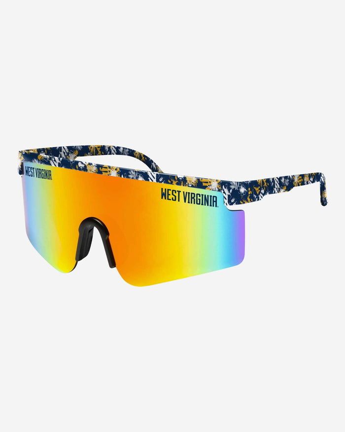 West Virginia Mountaineers Floral Large Frame Sunglasses FOCO - FOCO.com