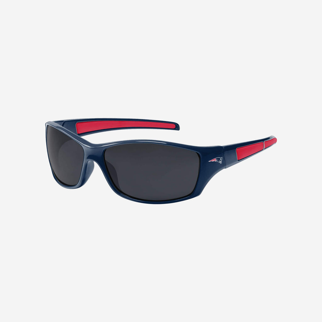 New England Patriots Athletic Wrap Sunglasses FOCO - FOCO.com