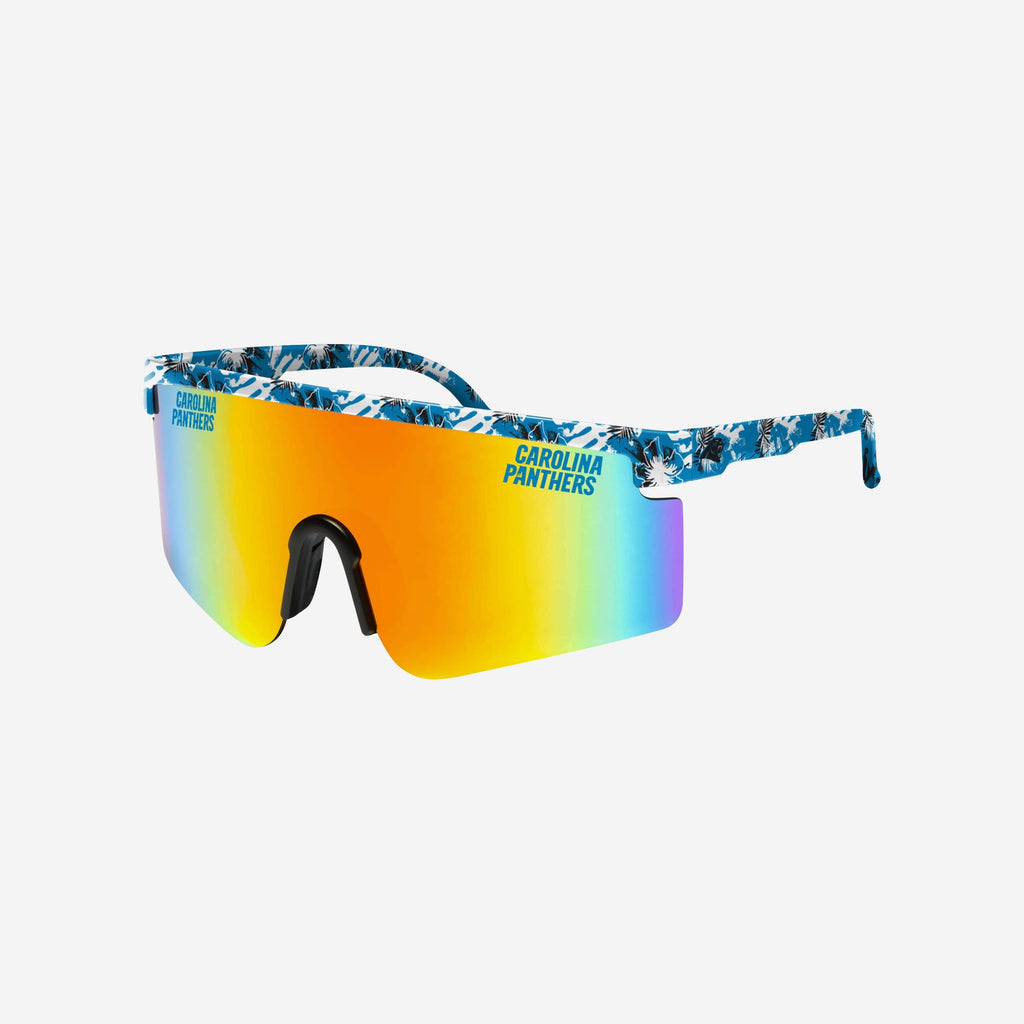 Carolina Panthers Floral Large Frame Sunglasses FOCO - FOCO.com