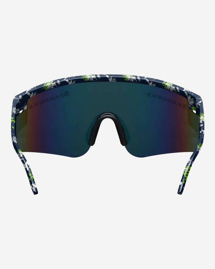 Seattle Seahawks Floral Large Frame Sunglasses FOCO - FOCO.com