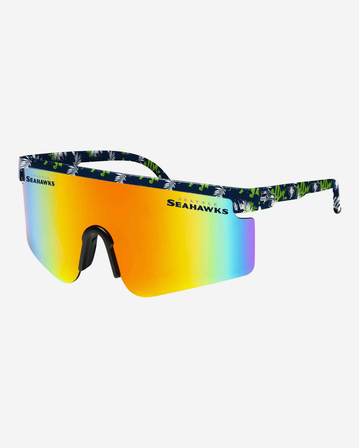 Seattle Seahawks Floral Large Frame Sunglasses FOCO - FOCO.com