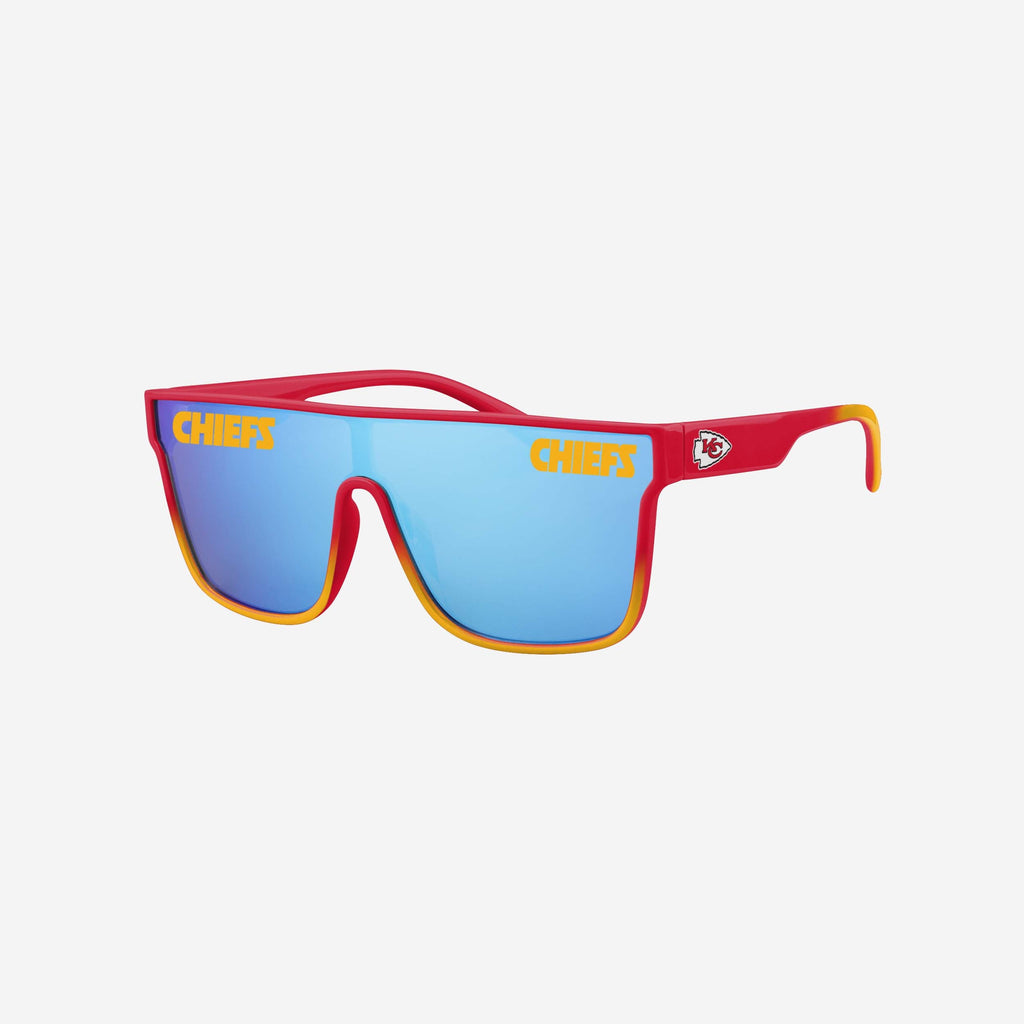 Kansas City Chiefs Gradient Overtime Sunglasses FOCO - FOCO.com