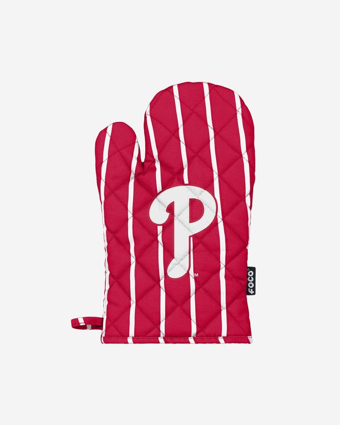 Philadelphia Phillies Pinstripe Oven Mitt FOCO - FOCO.com