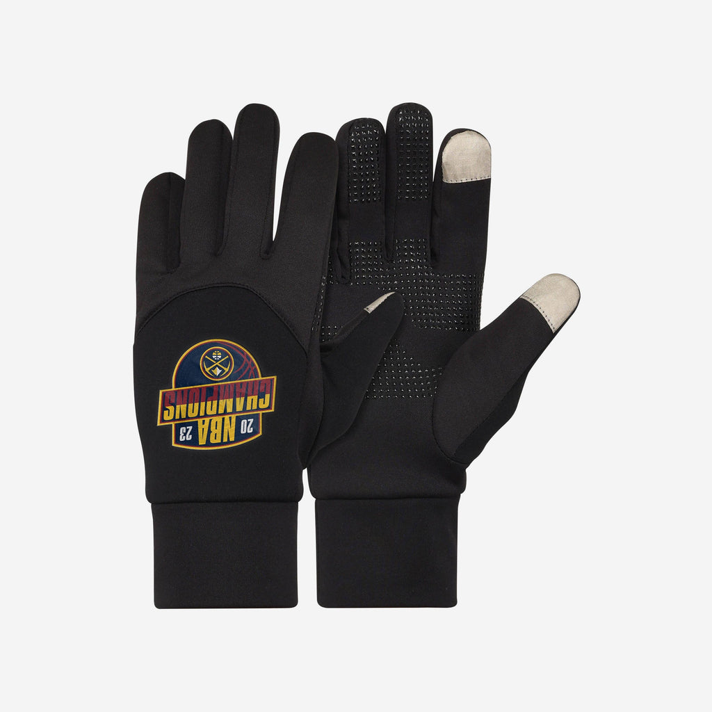 Denver Nuggets 2023 NBA Champions Neoprene Gloves FOCO - FOCO.com