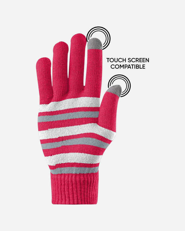 Ohio State Buckeyes Stretch Gloves FOCO - FOCO.com