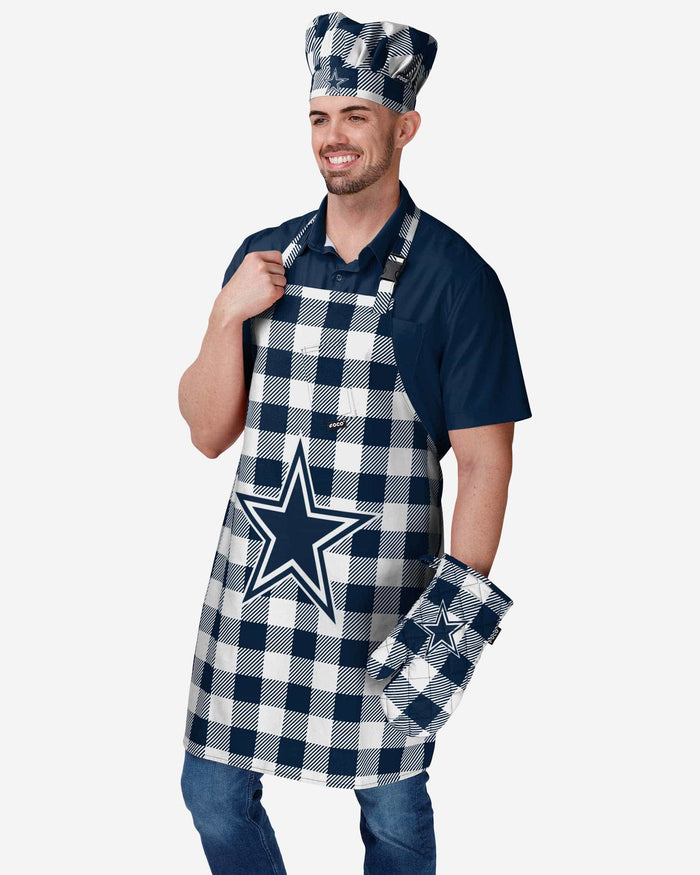 Dallas Cowboys Plaid Oven Mitt FOCO - FOCO.com