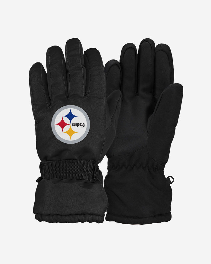 Steelers gloves hot sale logo