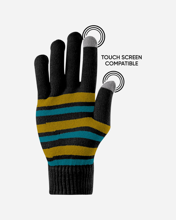 Jacksonville Jaguars Stretch Gloves FOCO - FOCO.com