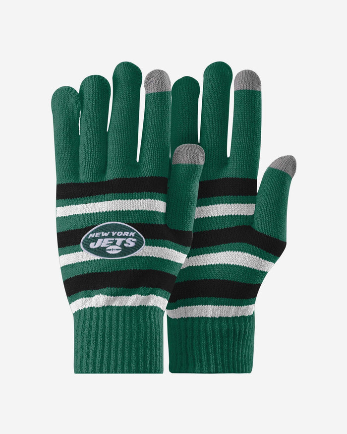 New York Jets Stretch Gloves FOCO - FOCO.com