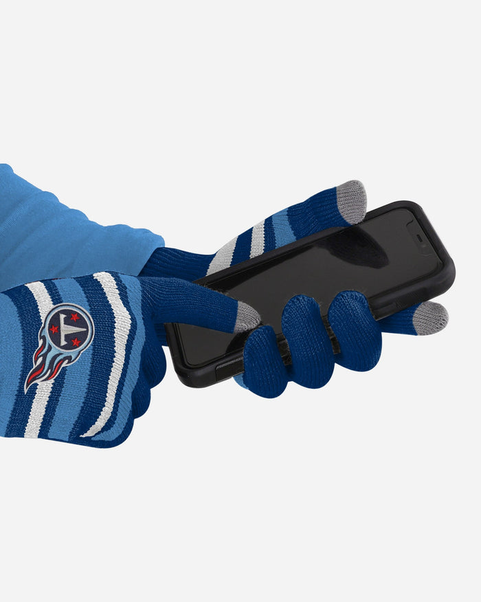 Tennessee Titans Stretch Gloves FOCO - FOCO.com