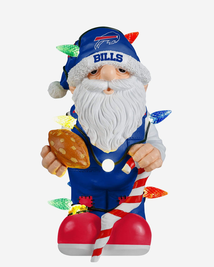 Buffalo Bills Light Up Holiday Gnome FOCO - FOCO.com