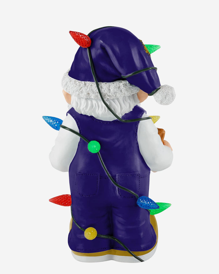 Baltimore Ravens Light Up Holiday Gnome FOCO - FOCO.com