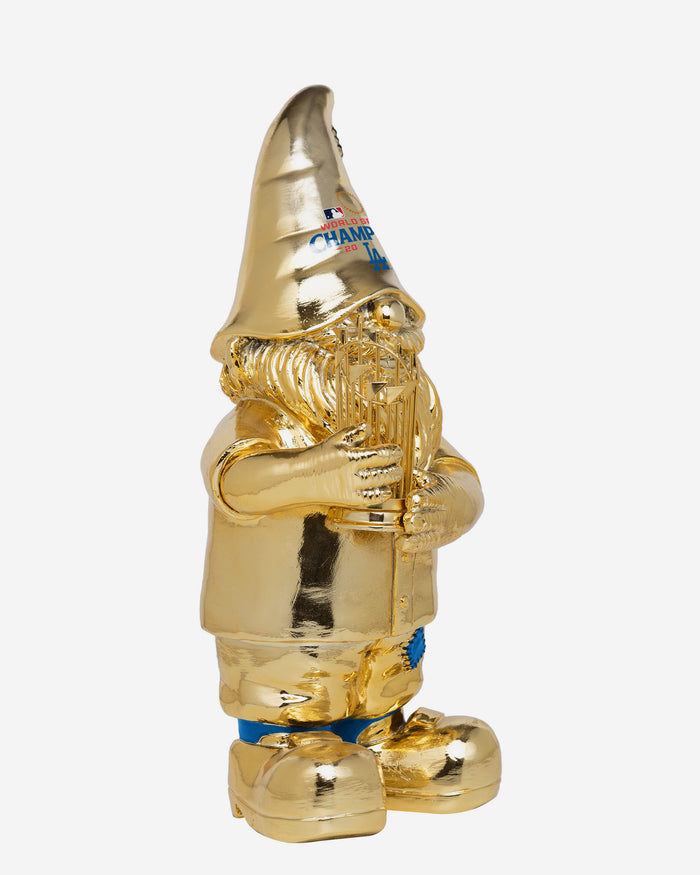 Los Angeles Dodgers 2024 World Series Champions Gold Plated Gnome FOCO - FOCO.com