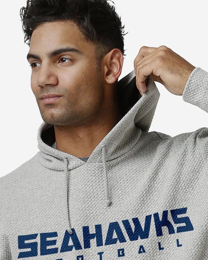 Seattle Seahawks Gray Woven Hoodie FOCO