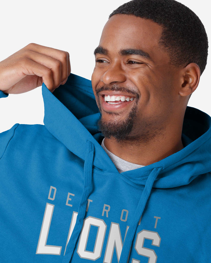 Detroit Lions Solid Hoodie FOCO - FOCO.com