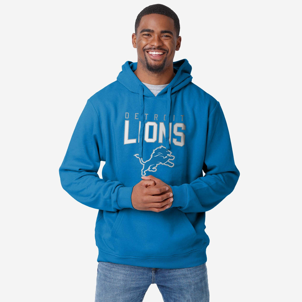 Detroit Lions Solid Hoodie FOCO S - FOCO.com