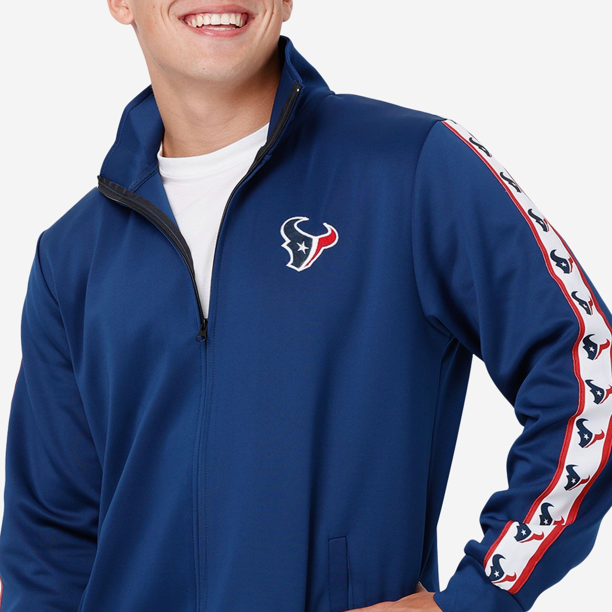 Houston Texans Youth Team Logo Long Sleeve T-Shirt - Navy Blue