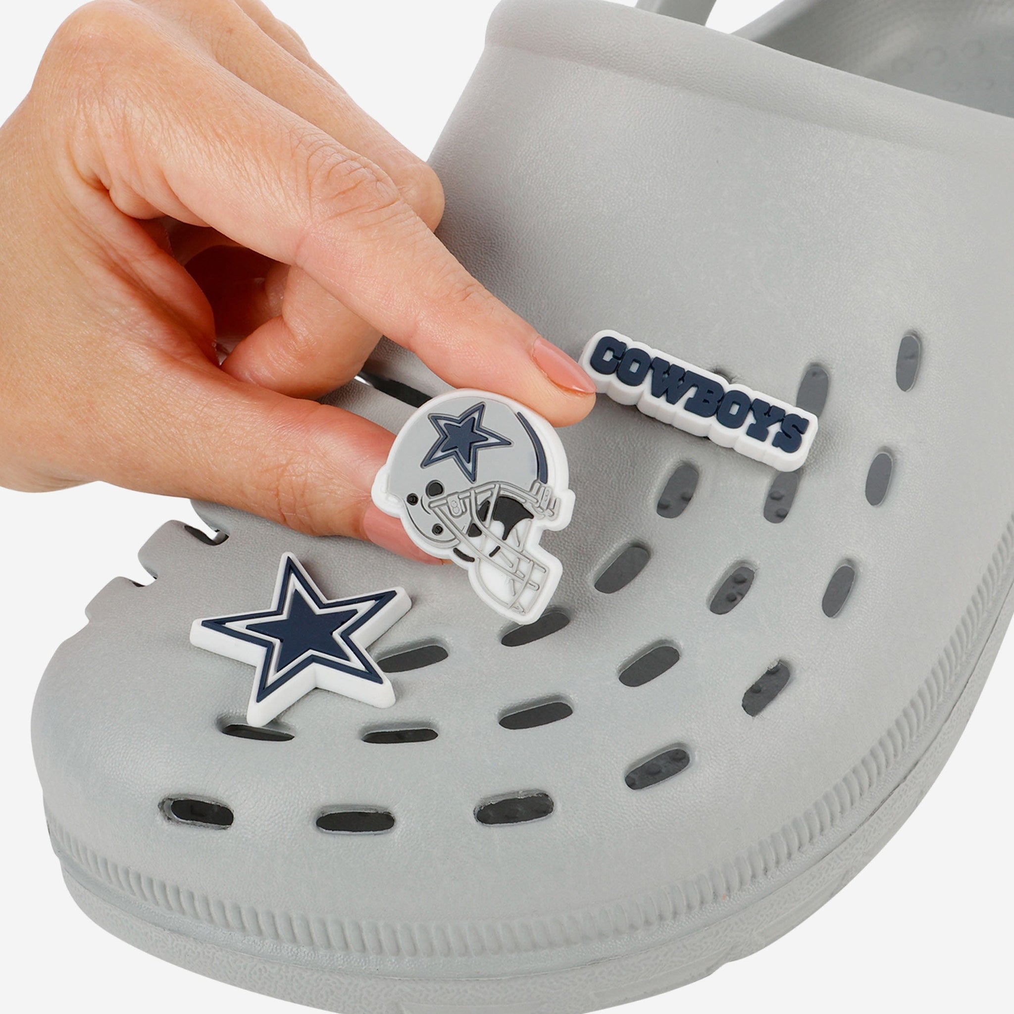 Dallas cowboy crocs on sale