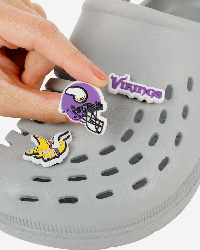 Minnesota Vikings 10 Pack Team Clog Charms FOCO