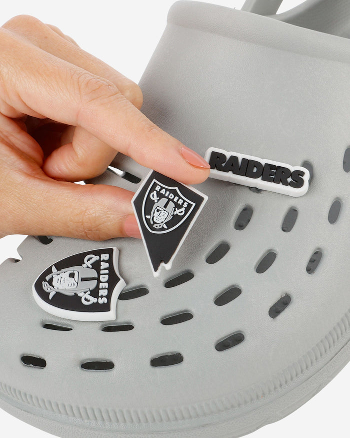 Las Vegas Raiders 10 Pack Team Clog Charms FOCO - FOCO.com