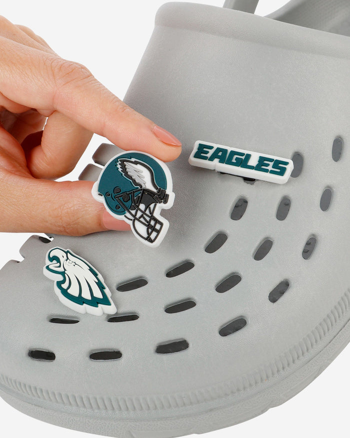 Philadelphia Eagles Croc Charms Set of 3 