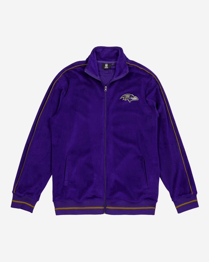 Baltimore Ravens Velour Zip Up Top FOCO - FOCO.com