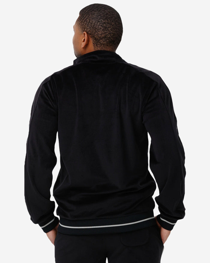 Las Vegas Raiders Velour Zip Up Top FOCO - FOCO.com