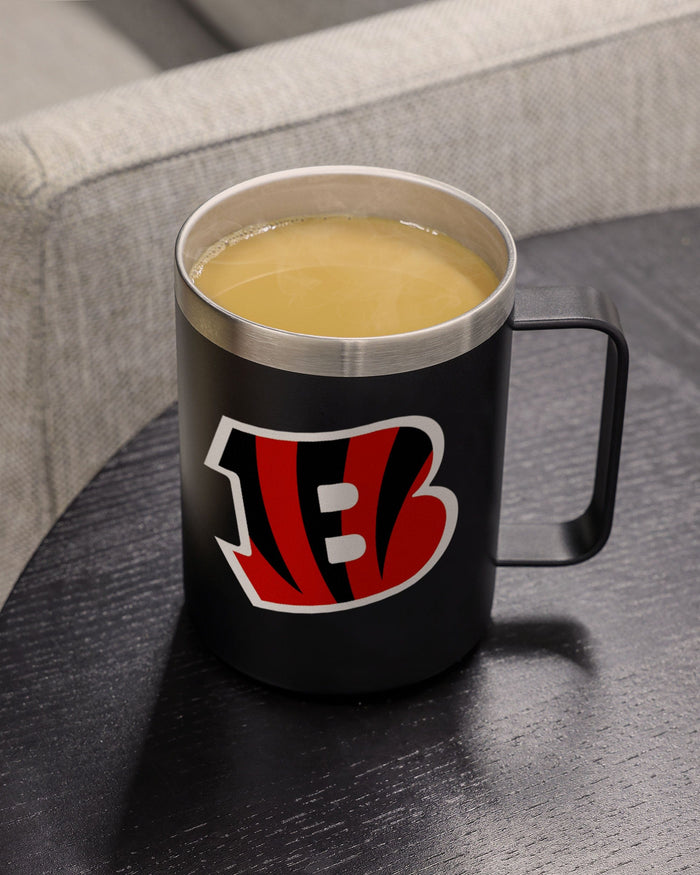 Cincinnati Bengals Team Color Insulated Stainless Steel Mug FOCO - FOCO.com