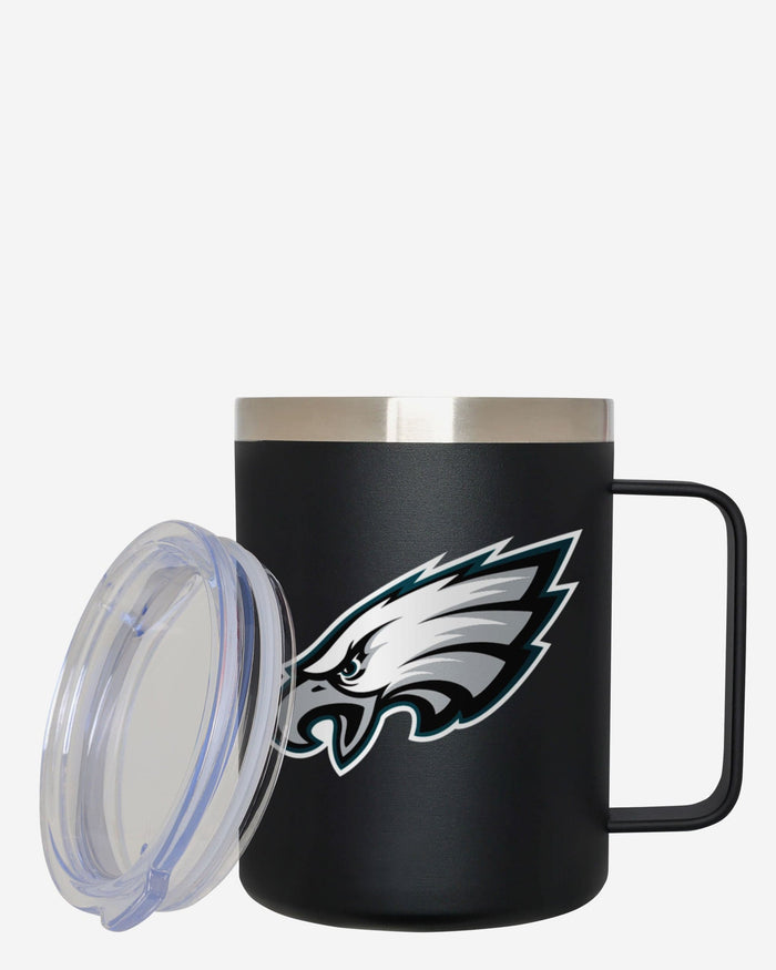 PHILADELPHIA EAGLES VINTAGE 1990'S THERMOS HANDLE TRAVEL COFFEE MUG - Bucks  County Baseball Co.