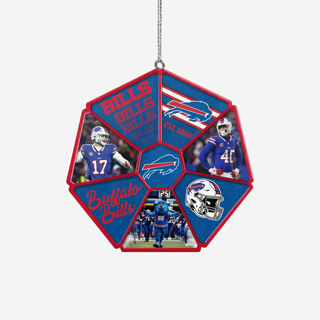 Buffalo Bills Team Wheel Ornament FOCO - FOCO.com