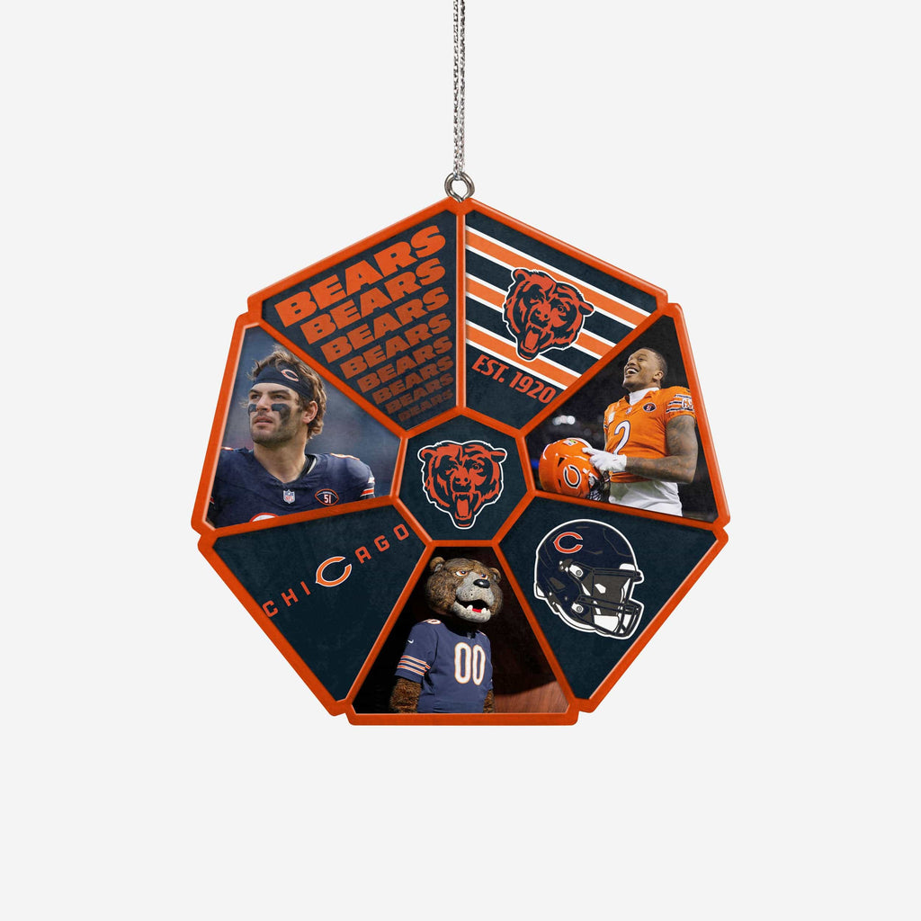 Chicago Bears Team Wheel Ornament FOCO - FOCO.com