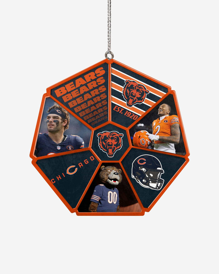 Chicago Bears Team Wheel Ornament FOCO - FOCO.com