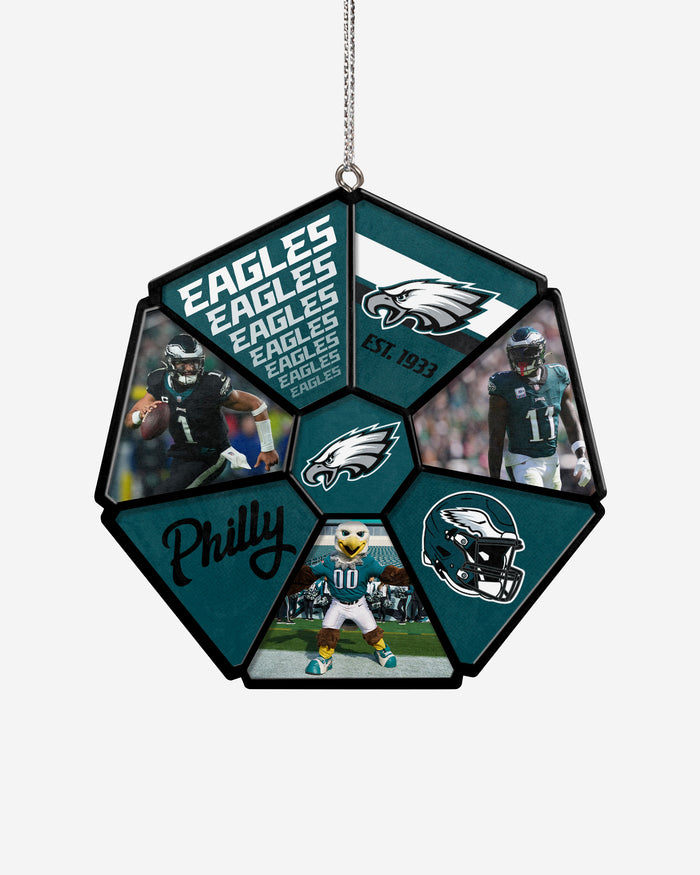 Philadelphia Eagles Team Wheel Ornament FOCO - FOCO.com