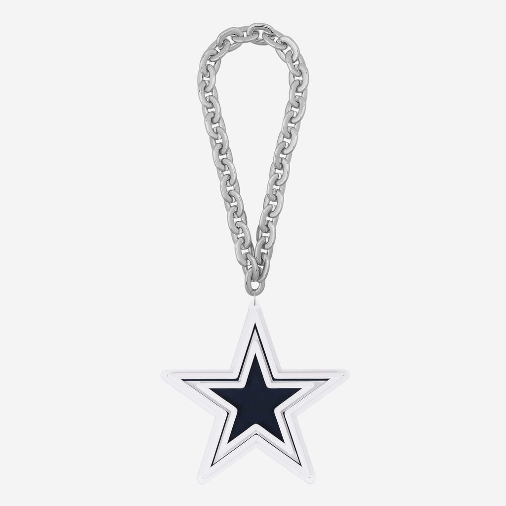 Dallas Cowboys Neon Light Up Big Logo Chain FOCO - FOCO.com