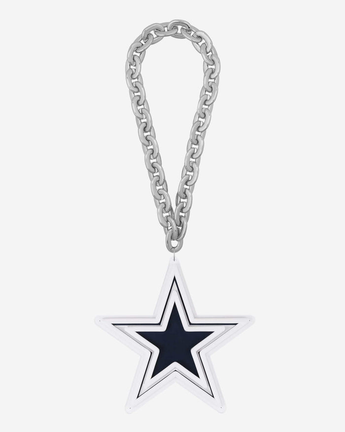 Dallas Cowboys Neon Light Up Big Logo Chain FOCO - FOCO.com