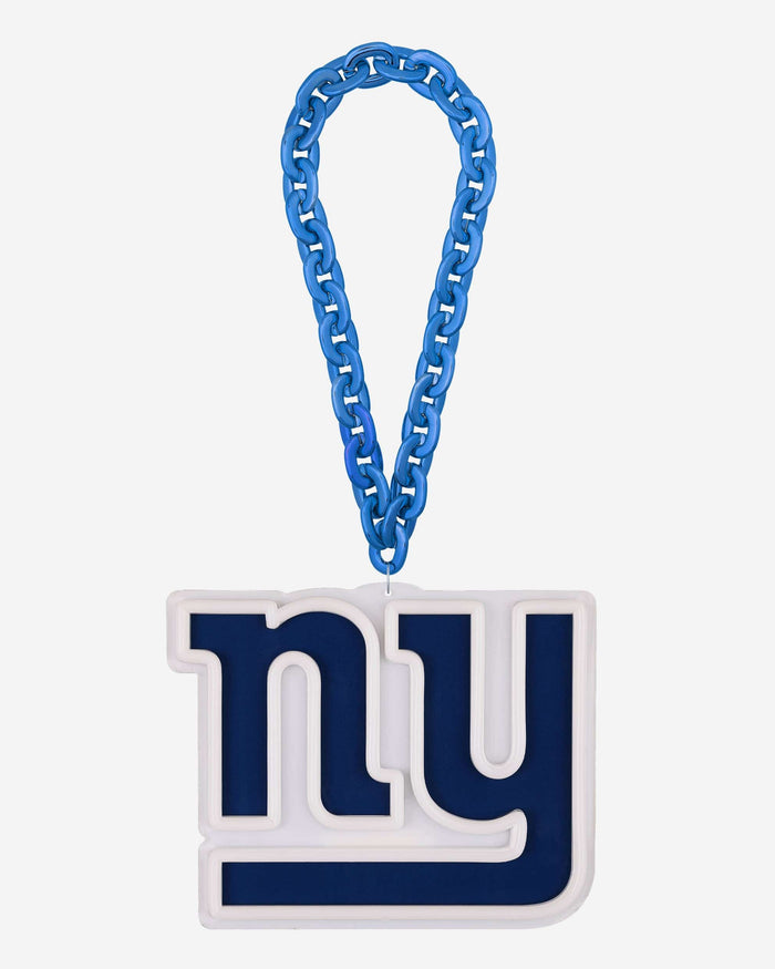 New York Giants Neon Light Up Big Logo Chain FOCO - FOCO.com