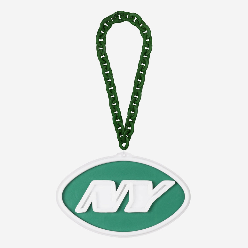 New York Jets Neon Light Up Big Logo Chain FOCO - FOCO.com