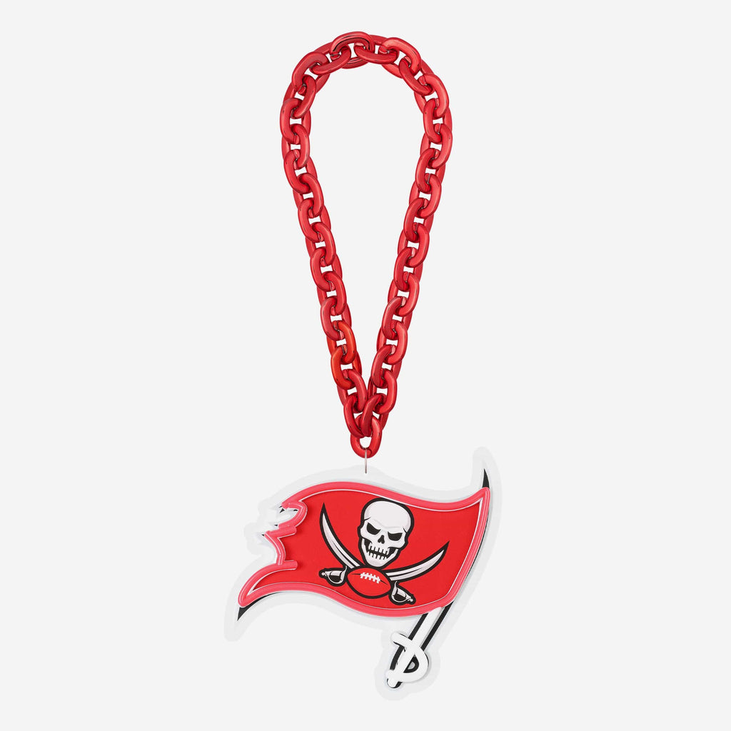 Tampa Bay Buccaneers Neon Light Up Big Logo Chain FOCO - FOCO.com