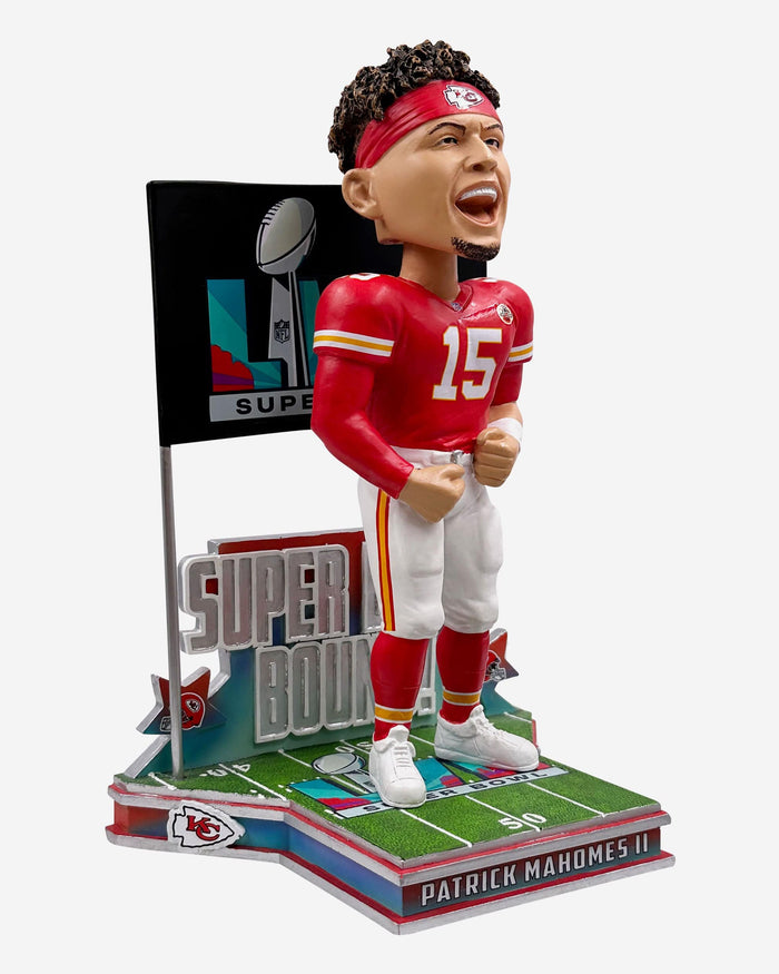 Kansas City Chiefs Mahomes #15 Big Ticket Series NFL Bobblehead