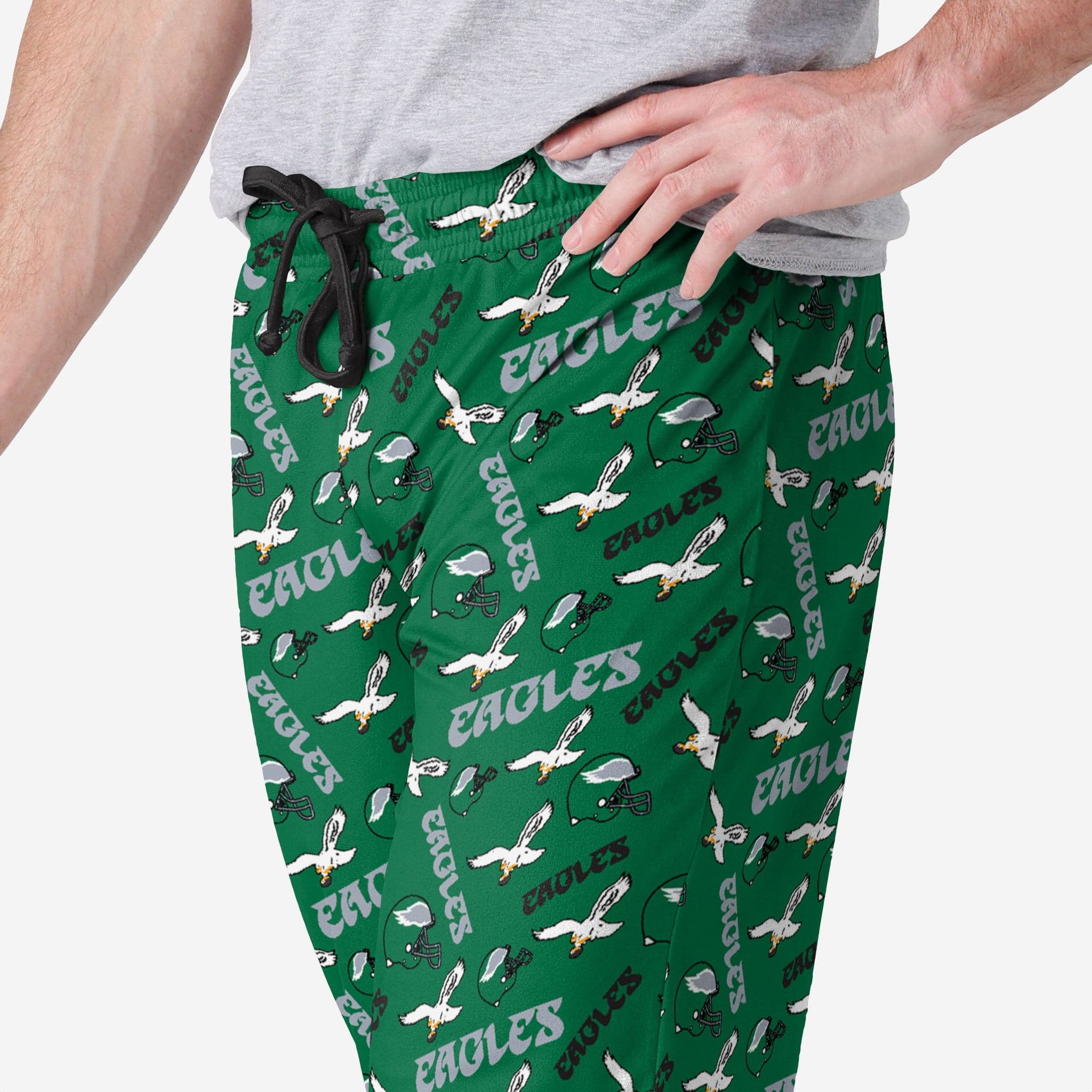 FOCO Philadelphia Eagles Kelly Green Lounge Pants, Mens Size: XL