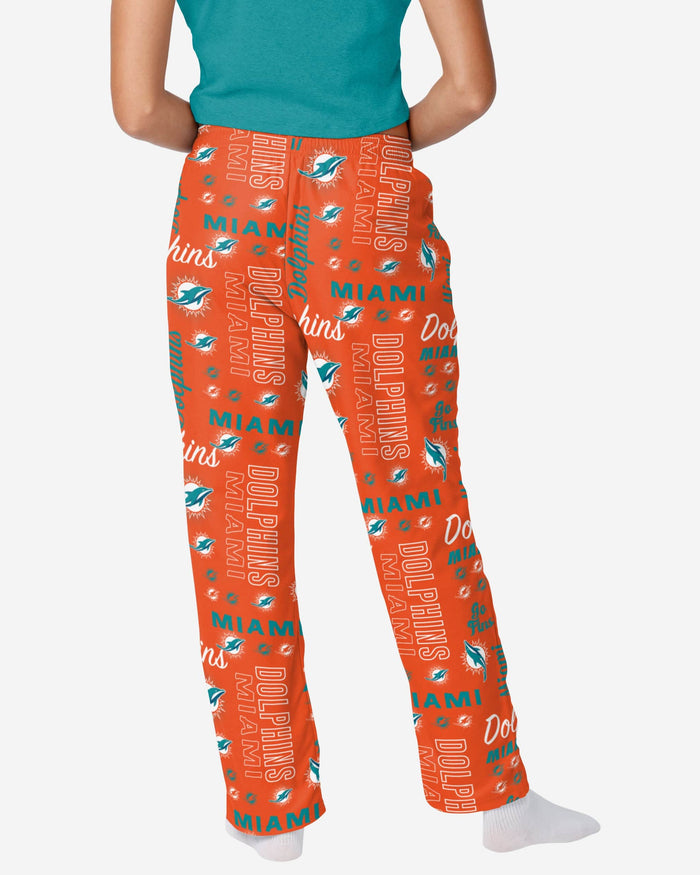 Miami Dolphins Womens Mini Print Lounge Pants - XL in 2023