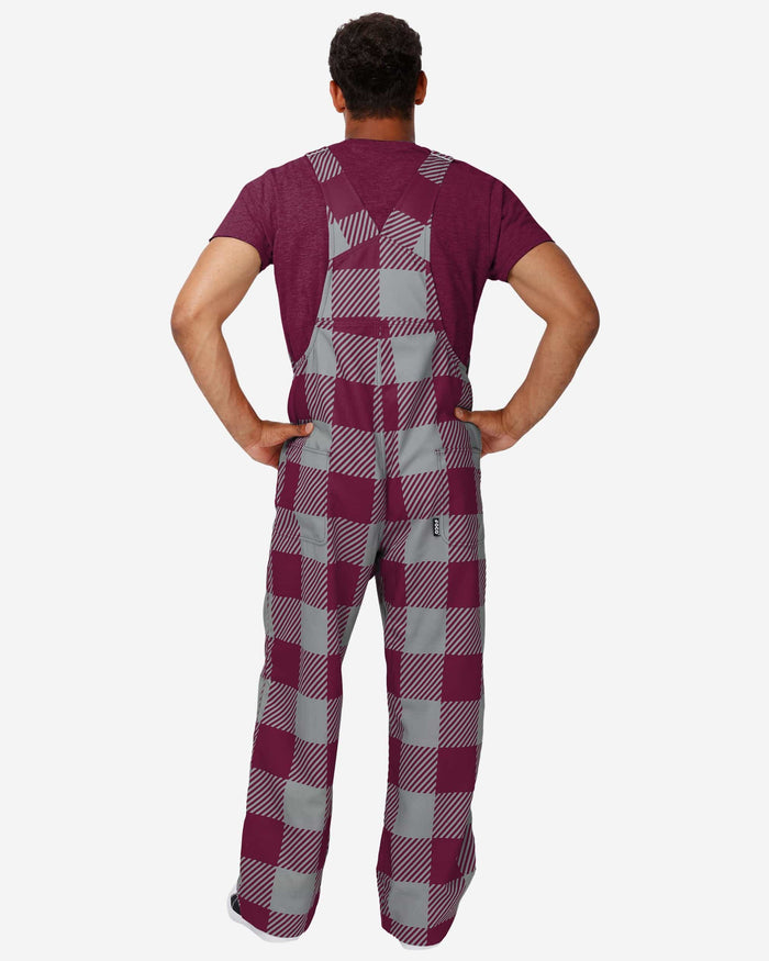 Texas A&M Aggies Mens Plaid Bib Overalls FOCO - FOCO.com